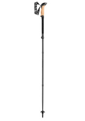 Leki Black Series FX Carbon, black-naturalcarbon, 110-130 cm