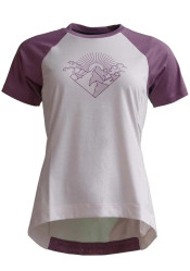 Zimtstern PureFlowz Shirt SS W Lilac/Berry