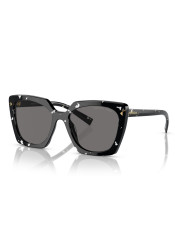 Prada 0PR 23ZS 15S5Z154 Black Crystal Tortoise-Dark Grey Polar