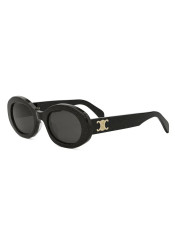 Slnečné okuliare Celine Triomphe Oval Black CL40194U5203A