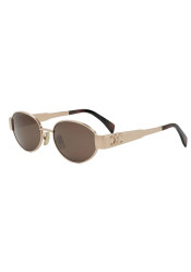 Slnečné okuliare Celine CL40235U5428E Metal Triomphe rose gold