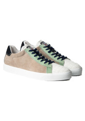 Nis 2429382G/6 Sneaker Pelle Scamosc. Sabbia/St.Oyester