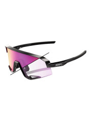 100% Slendale-Gloss Black-Photochromic Purple Mirror