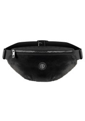 Poivre Blanc Banana-Wo/F Fake Fur Waist Bag Bubbly Black
