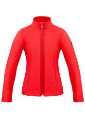 Poivre Blanc Ruby-Jrgl Micro Fleece Jkt Scarlet Red