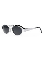 Slnečné okuliare Celine CL40235U5416A Triomphe Silver