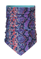 Dámsky nákrčník Goldbergh Cobra Neckwarmer Snake Turchese