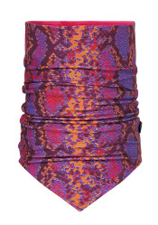 Dámsky nákrčník Goldbergh Cobra Neckwarmer Snake Pink