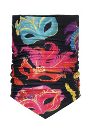Dámsky nákrčník Goldbergh Mystica Neckwarmer Maschera Black