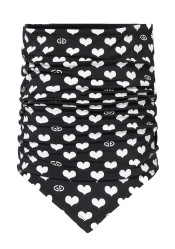 Dámsky nákrčník Goldbergh Cupid Neckwarmer Cuori Black