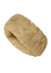 Dámska čelenka Goldbergh Froid Fluffy Headband Caramello