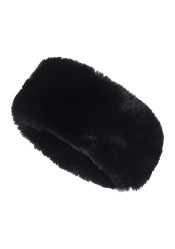 Dámska čelenka Goldbergh Froid Fluffy Headband Black
