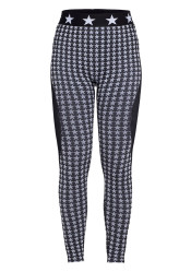 Dámske legíny Goldbergh Celeste Baselayer Pant Black/White