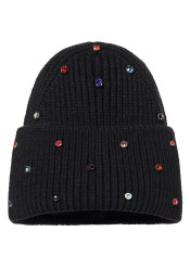 Dámska čiapka Goldbergh Dream Beanie Black/Multicolor