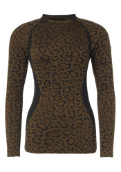 Dámske tričko Goldbergh Feline Baselayer Long Sleeve Jaguar