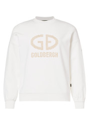 Dámska fleecová mikina Goldbergh Alessandra Crew Neck Sweater Cream