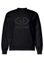 Dámska fleecová mikina Goldbergh Alessandra Crew Neck Sweater Black