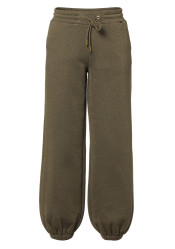 Dámské tepláky Goldbergh Glimpse Sweatpant Dark Olive Lurex Melange