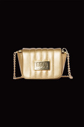 Dámska mini kabelka Goldbergh Tesora Small Bag Gold
