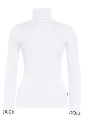 Dámsky rolák Goldbergh Mira Long Sleeve Knit Sweater White