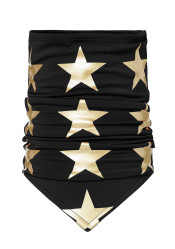 Dámsky nákrčník Goldbergh Giulietta Neckwarmer Black/Gold