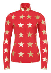 Dámske tričko Goldbergh Lunaria Ski Pully Flame