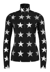 Dámsky rolák Goldbergh Lunaria Ski Pully Black/Silver