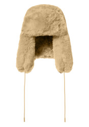 Dámska zimná bunda Goldbergh Cher Fluffy Aviator Hat Caramello