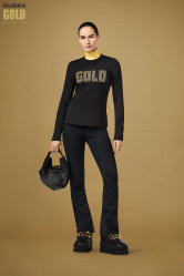 Dámske tričko Goldbergh Aurea Long Sleeve Tee Black