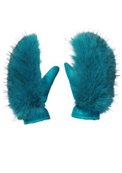 Dámske rukavice Goldbergh Hill Mittens Turchese