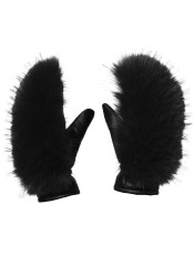 Dámske rukavice Goldbergh Hill Mittens Black