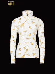 Dámske tričko Goldbergh Farfalle Ski Pully La Pasta Dorata Cream