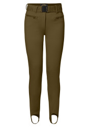 Dámske slim fit nohavice Goldbergh Paris Ski Pants Dark Olive
