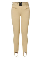 Dámske slim fit nohavice Goldbergh Paris Ski Pants Caramello