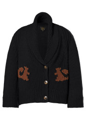 Dámsky sveter Goldbergh Nora Cardigan Black