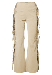 Dámske slim fit nohavice Goldbergh Lina Pants Caramello