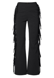 Dámske slim fit nohavice Goldbergh Lina Pants Black