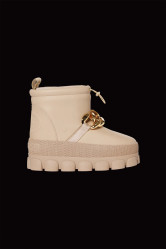 Dámske snehule Goldbergh Champy Snowboot Low Caramello