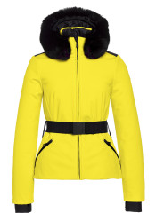 Dámska bunda Goldbergh Hida Ski Jacket Faux Border Limone