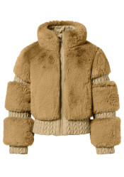 Dámska bunda Goldbergh Furry Ski Jacket Caramello
