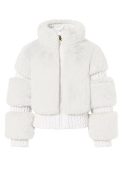 Dámska bunda Goldbergh Furry Ski Jacket Cream