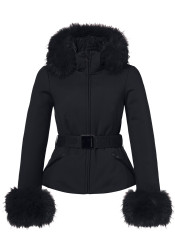 Dámska bunda Goldbergh Giselle Ski Jacket Faux Black