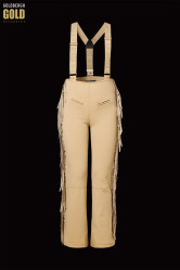 Dámske lyžiarske nohavice Goldbergh Cowboy Ski Pants Caramello