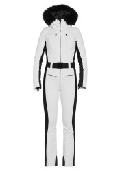 Dámska kombinéza Goldbergh Parry Long Ski Suit Faux Border White