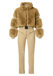 Dámska kombinéza Goldbergh Lieke Ski Suit Caramello