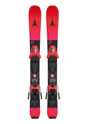 Detské zjazdové lyže Atomic REDSTER J2 70-90 + C 5 GW Red
