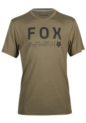 Pánske tričko Fox Non Stop Ss Tech Tee Olive Green