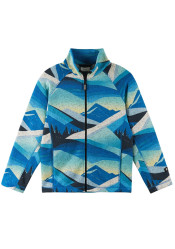 Detský fleecový sveter Reima Niksini - Bright blue