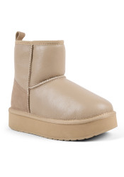EMU Austrália Stinger Mini Flatform Leather Sand