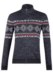 Newland N3 4123/0167 Man Full Zip Black/Dark G